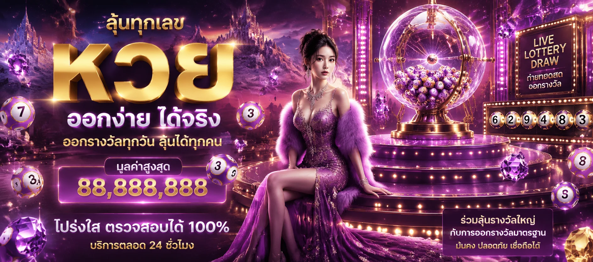 หวยออนไลน์ TKB696 แทงหวยจ่ายสูง ครบทุกประเภท